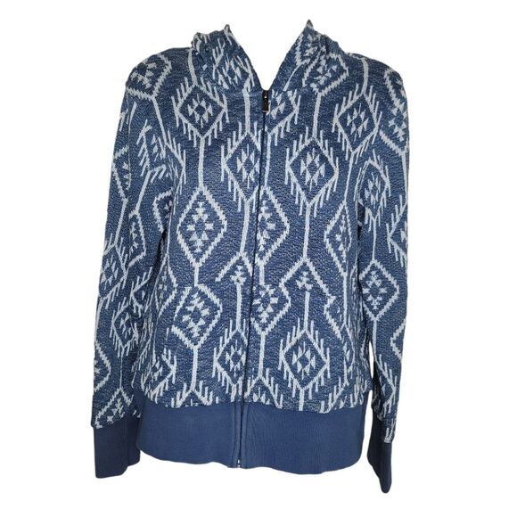Ariat Chino Southwest Print Full Zip Hoodie Sweatshirt Size Medium - Picture 2 of 8